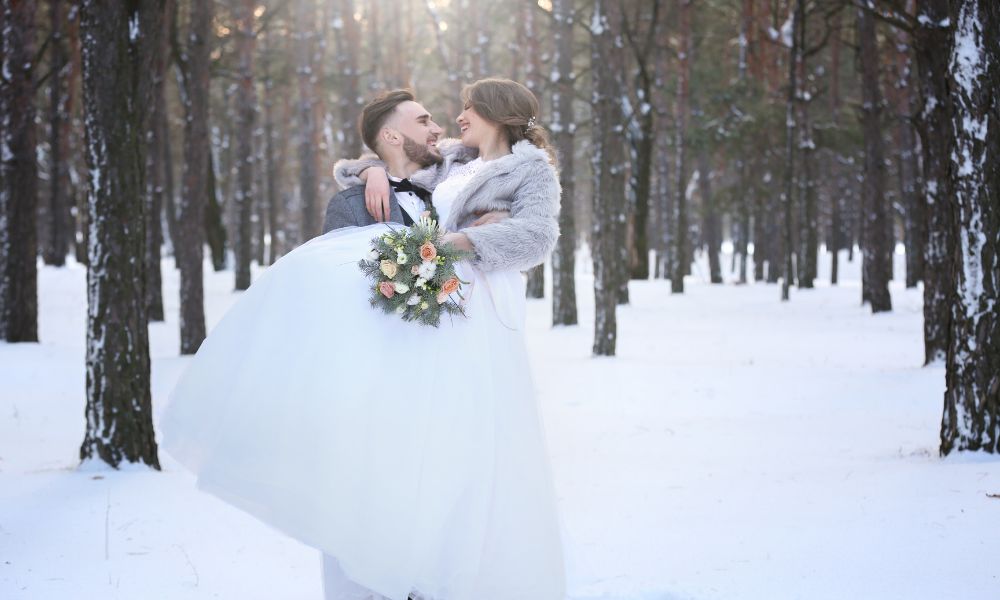 winter dress photoshoot