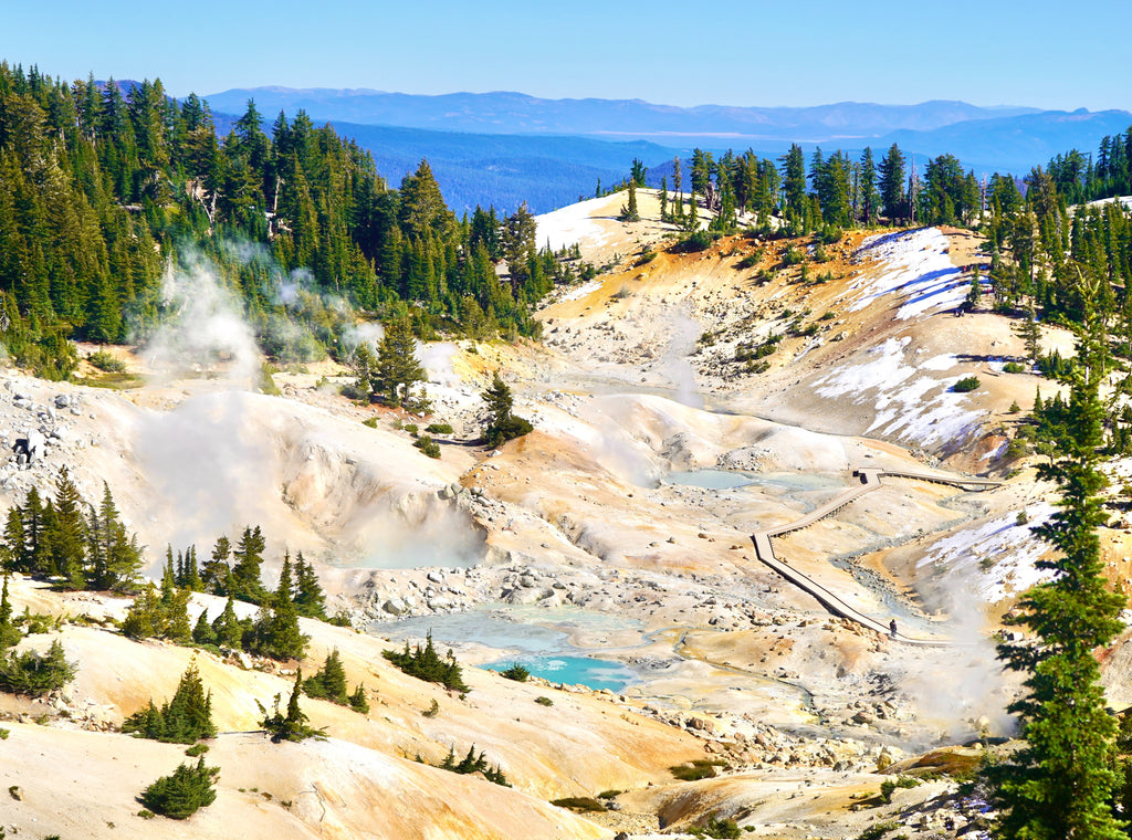 Bumpass Hell Trail Lassen Volcanic National Park