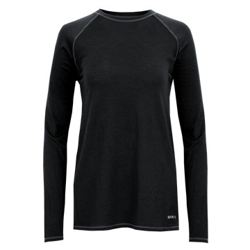 Women's Merino Crew#color_black