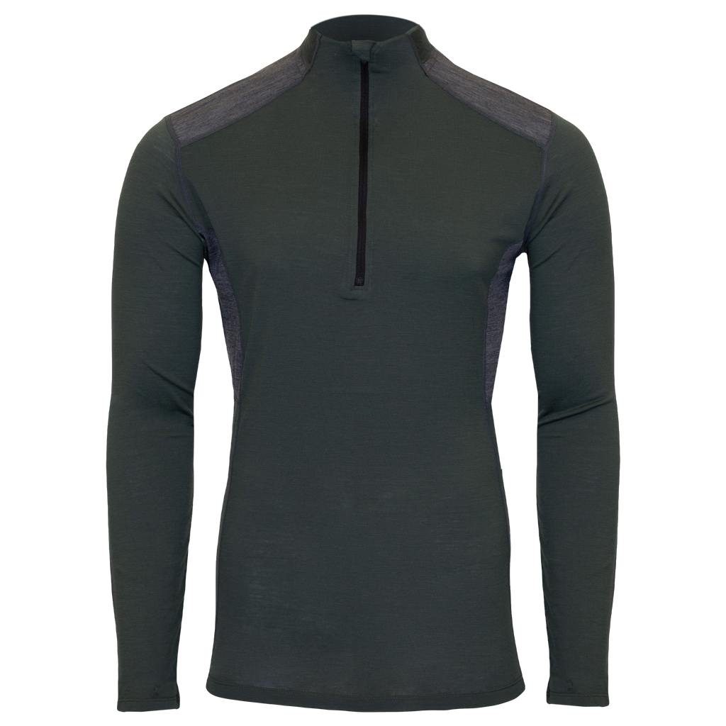 Men's Merino Zip-T#color_od-green-grey-heather