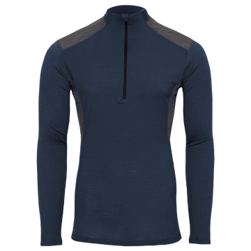 Men's Merino Zip-T#color_nightfall-grey-heather