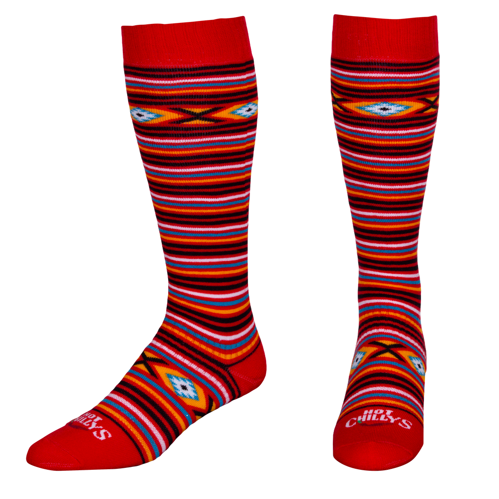 Hot Chillys Men's Mid Volume Sock - Serape