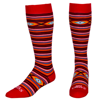 Hot Chillys Men's Mid Volume Sock - Serape