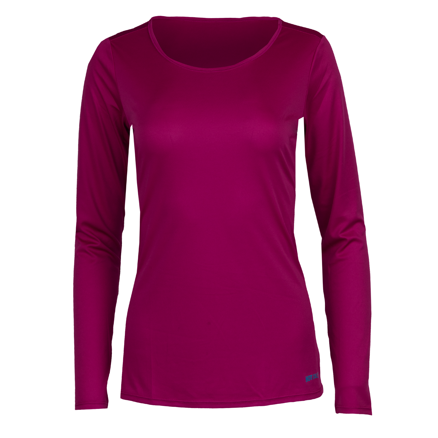 Women's Peach Skins Crewneck - Hot Chillys#color_festival-fuchsia