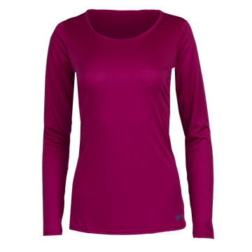 Women's Peach Skins Crewneck - Hot Chillys#color_festival-fuchsia