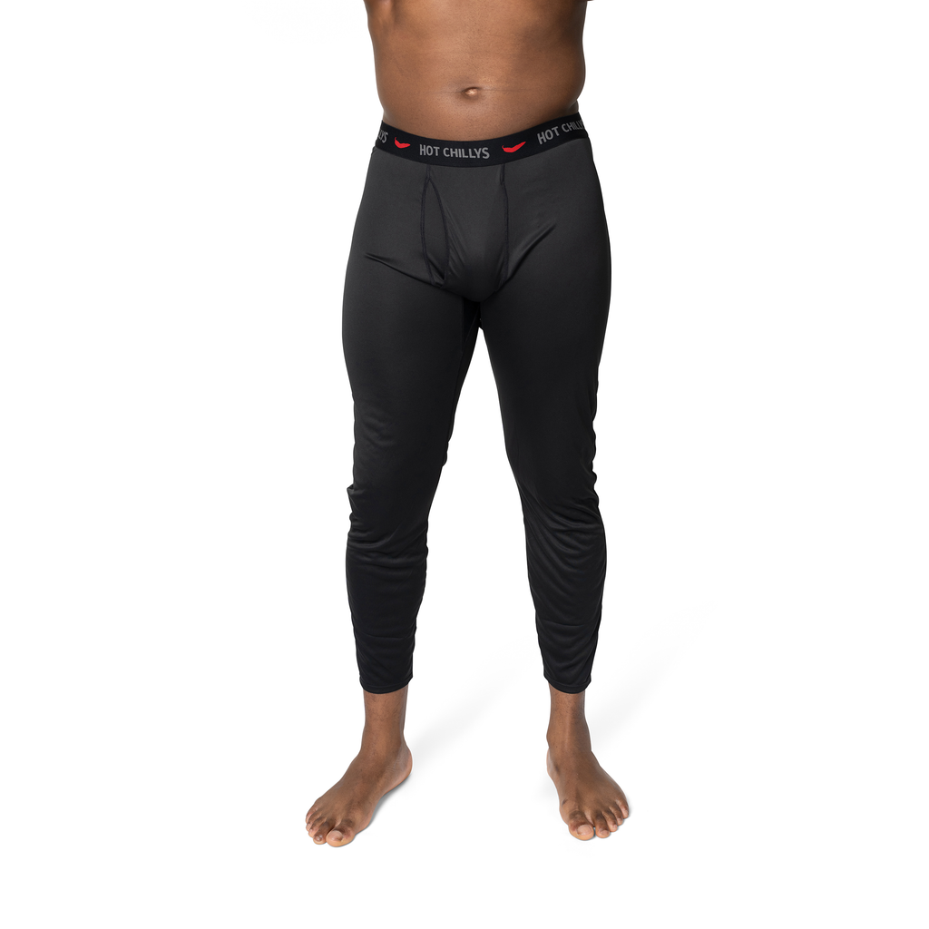 Hot Chillys Men's Peach Skins Bottom - Black