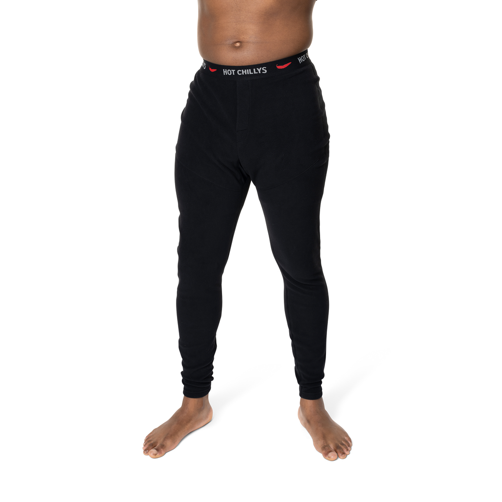 Hot Chillys Men's La Montaña Fleece Bottom - Black