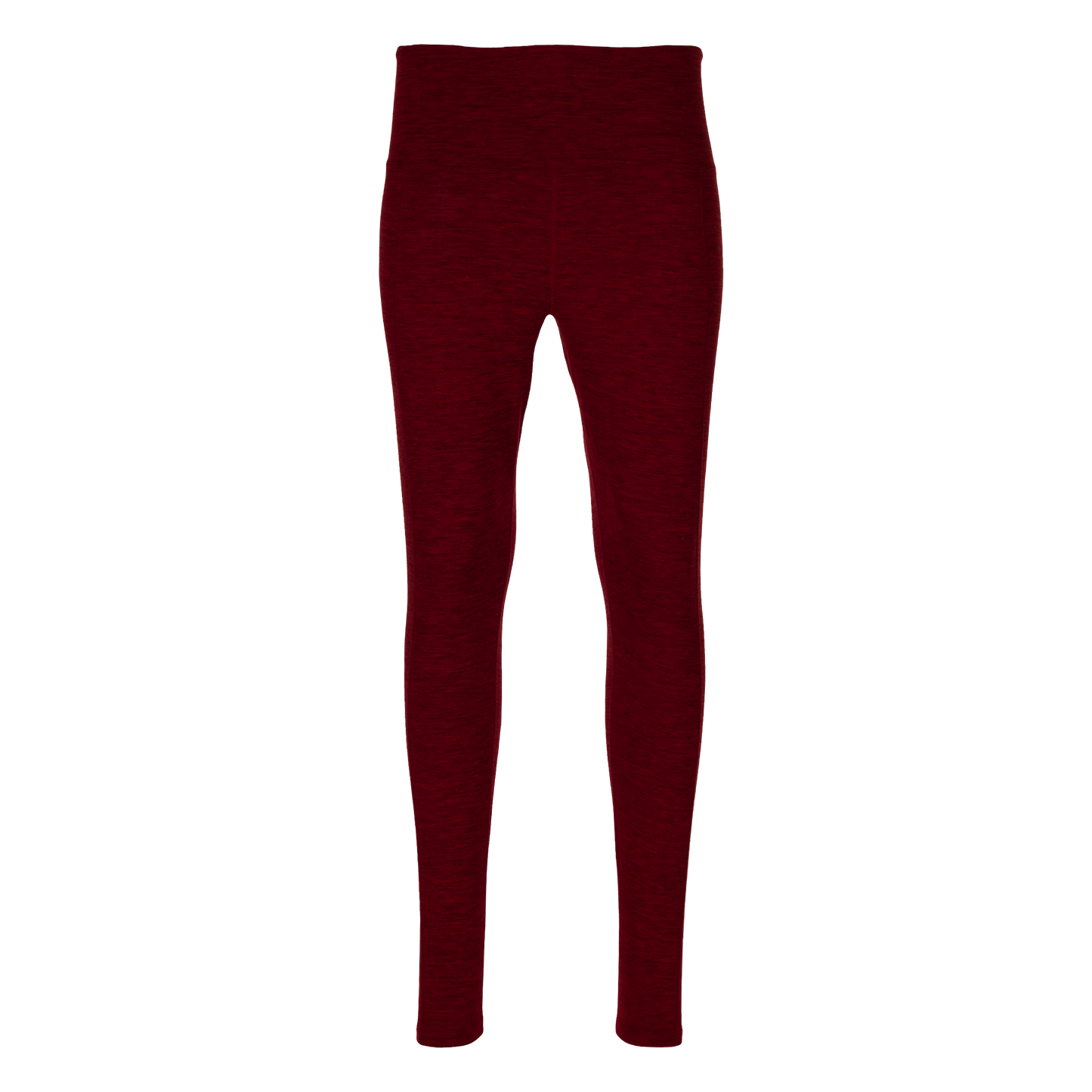 Women's Clima-Tek Tight - Hot Chillys#color_burgundy-heather