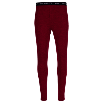 Men's Clima-Tek Bottom - Hot Chillys#color_burgundy-heather