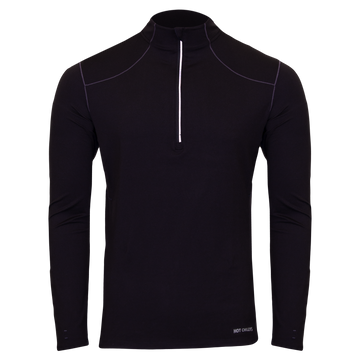 Men's Clima-Tek Zip-T - Hot Chillys#color_black