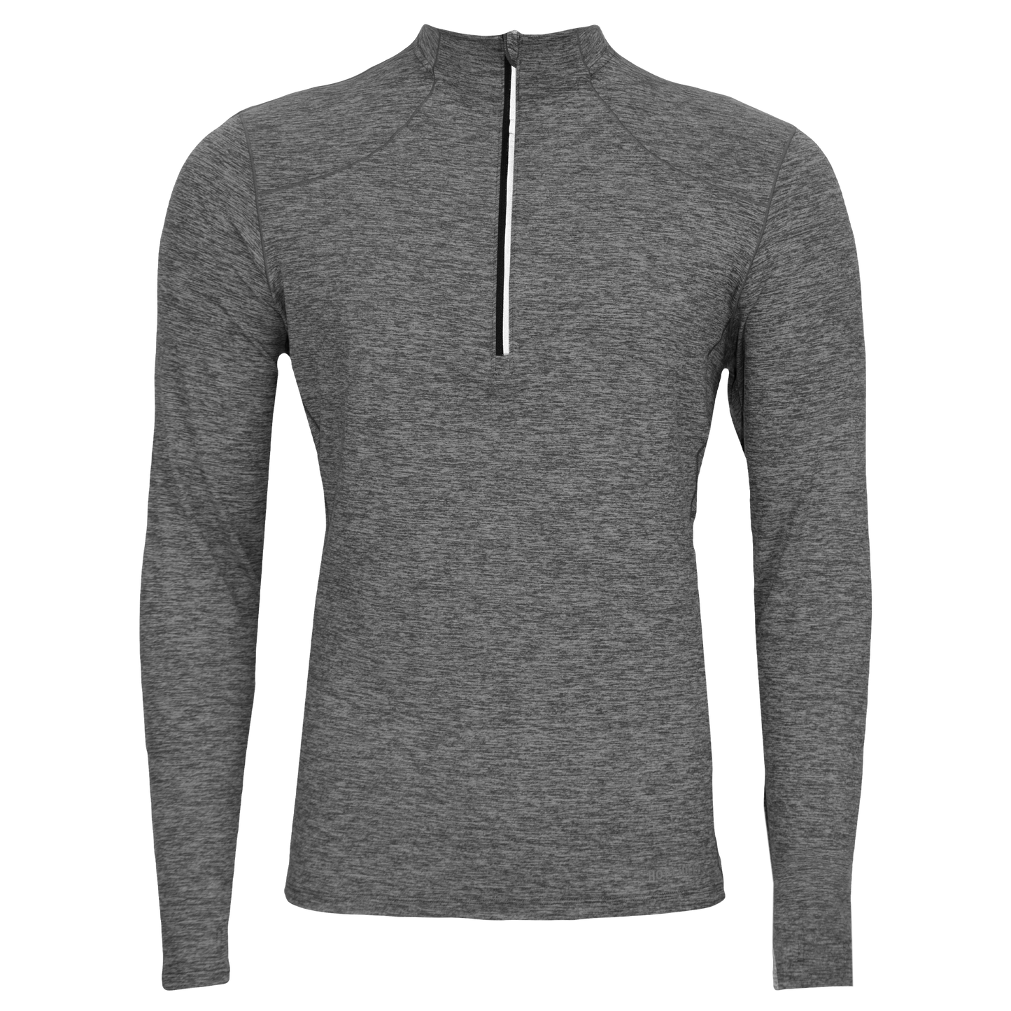 Men's Clima-Tek Zip-T - Hot Chillys#color_grey-heather