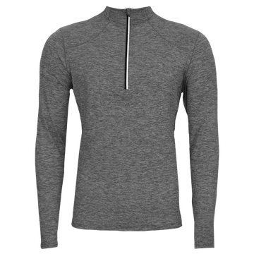 Men's Clima-Tek Zip-T - Hot Chillys#color_grey-heather