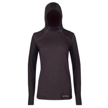 Women's Clima-Tek Hoodie#color_black