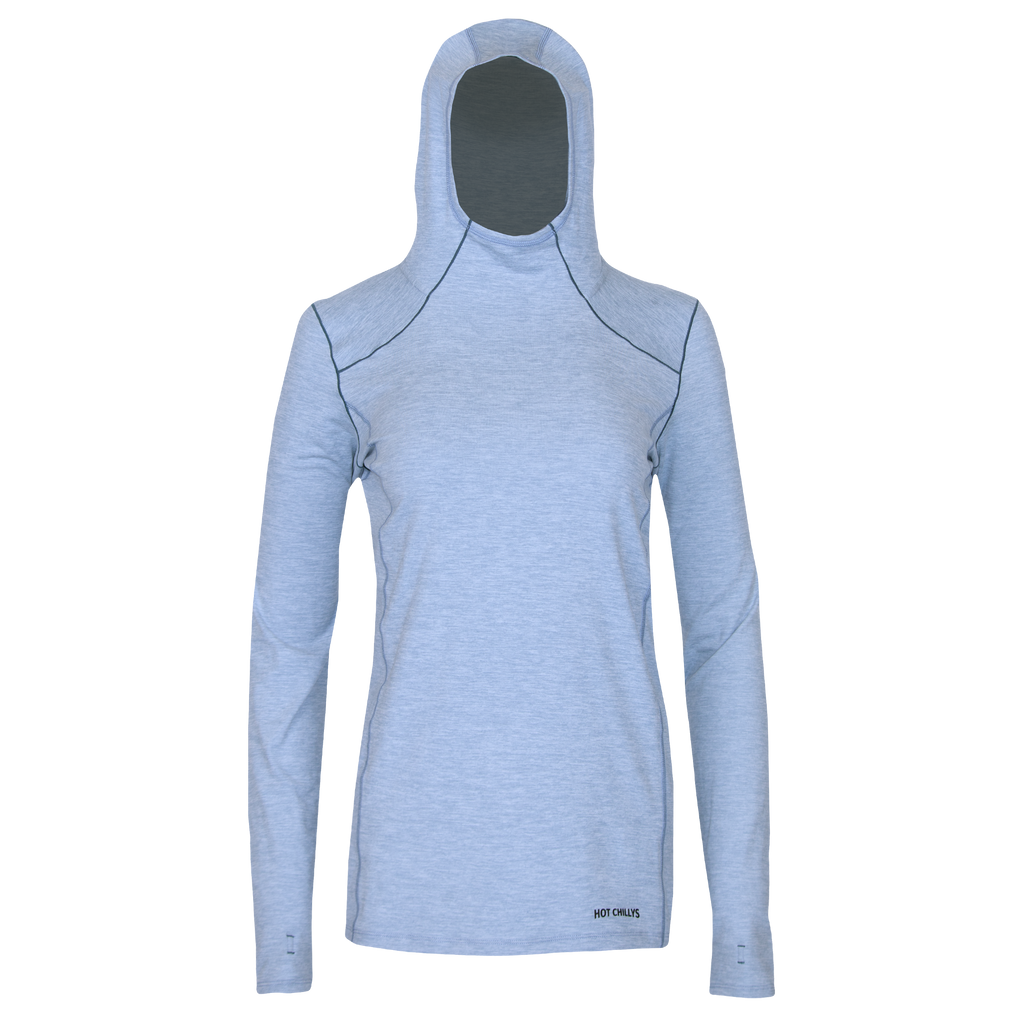 Women's Clima-Tek Hoodie#color_ashley-blue-heather