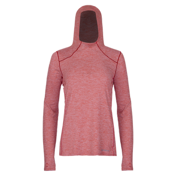 Women's Clima-Tek Hoodie#color_redwood-heather