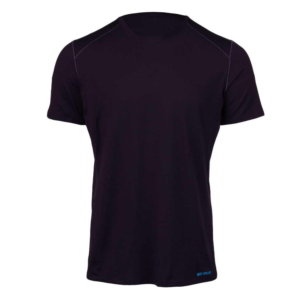 Hot Chillys Men's Clima-Tek Tee - Black