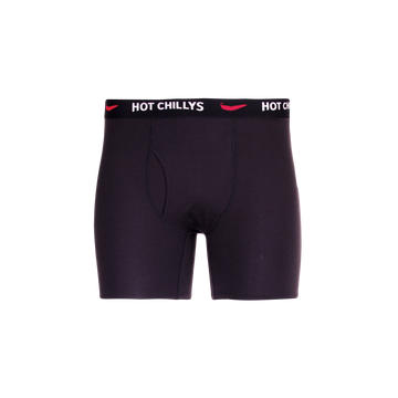 Hot Chillys Men's Clima-Tek Boxer - Black