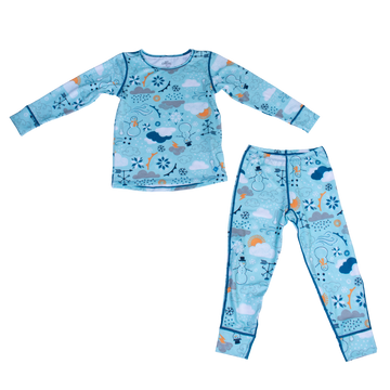 Hot Chillys Youth Originals Toddler Print Set - Science of Weather