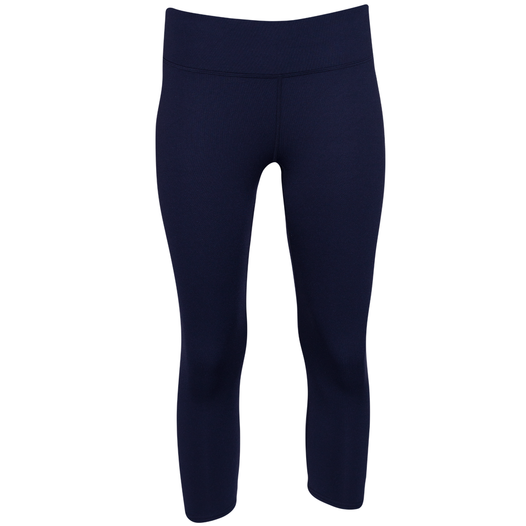 Hot Chillys Women's Micro-Elite Chamois Premiere Capri Tight - Black