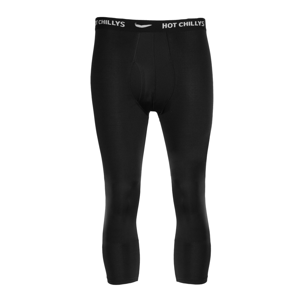 Hot Chillys Men's Micro-Elite Chamois Deluxe Boot Tech Tight - Black