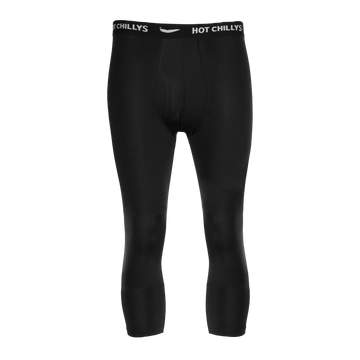 Hot Chillys Men's Micro-Elite Chamois Deluxe Boot Tech Tight - Black