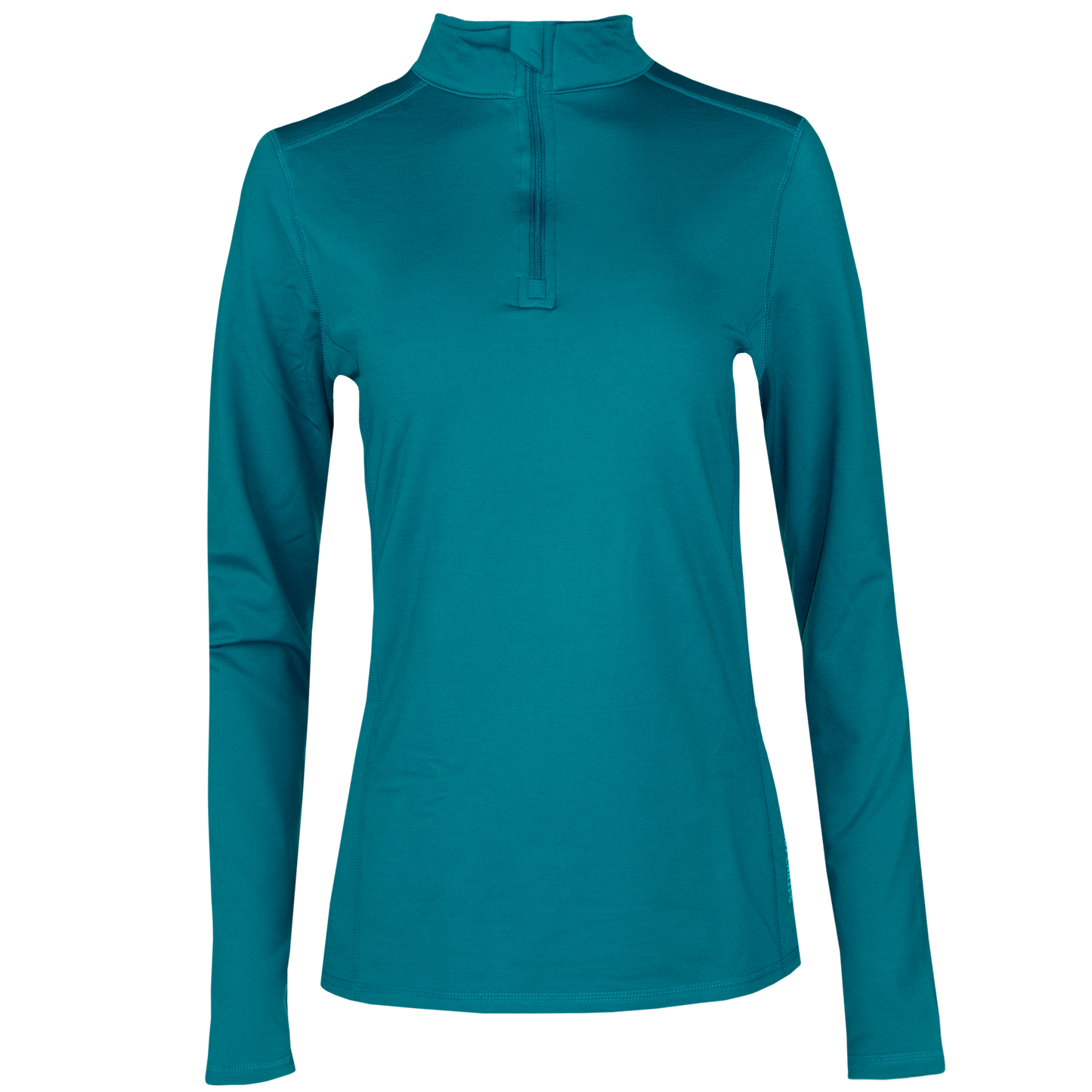 Women's Micro-Elite Chamois Solid Zip-T - Aerial Blue