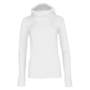 Women's Balaclava Hoodie#color_white