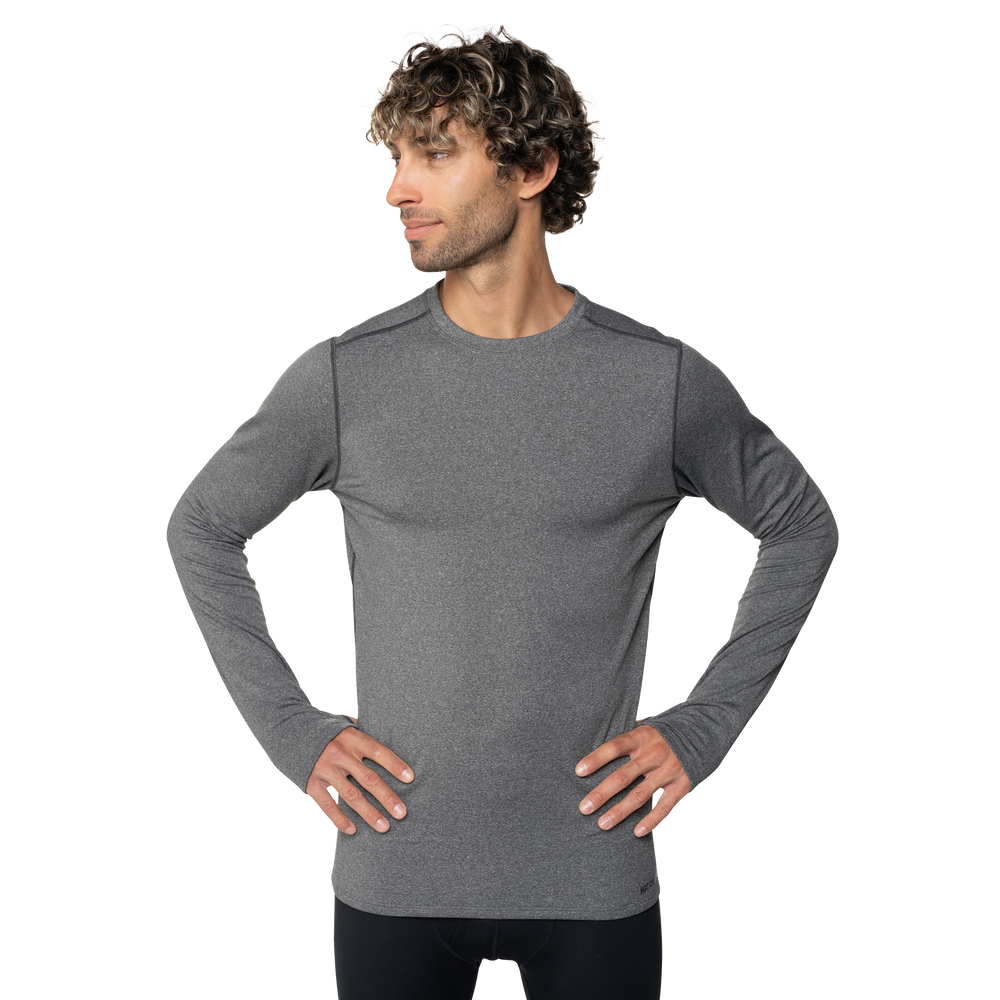 
                      
                        Men's Micro-Elite Chamois Crewneck - Hot Chillys#color_granite
                      
                    