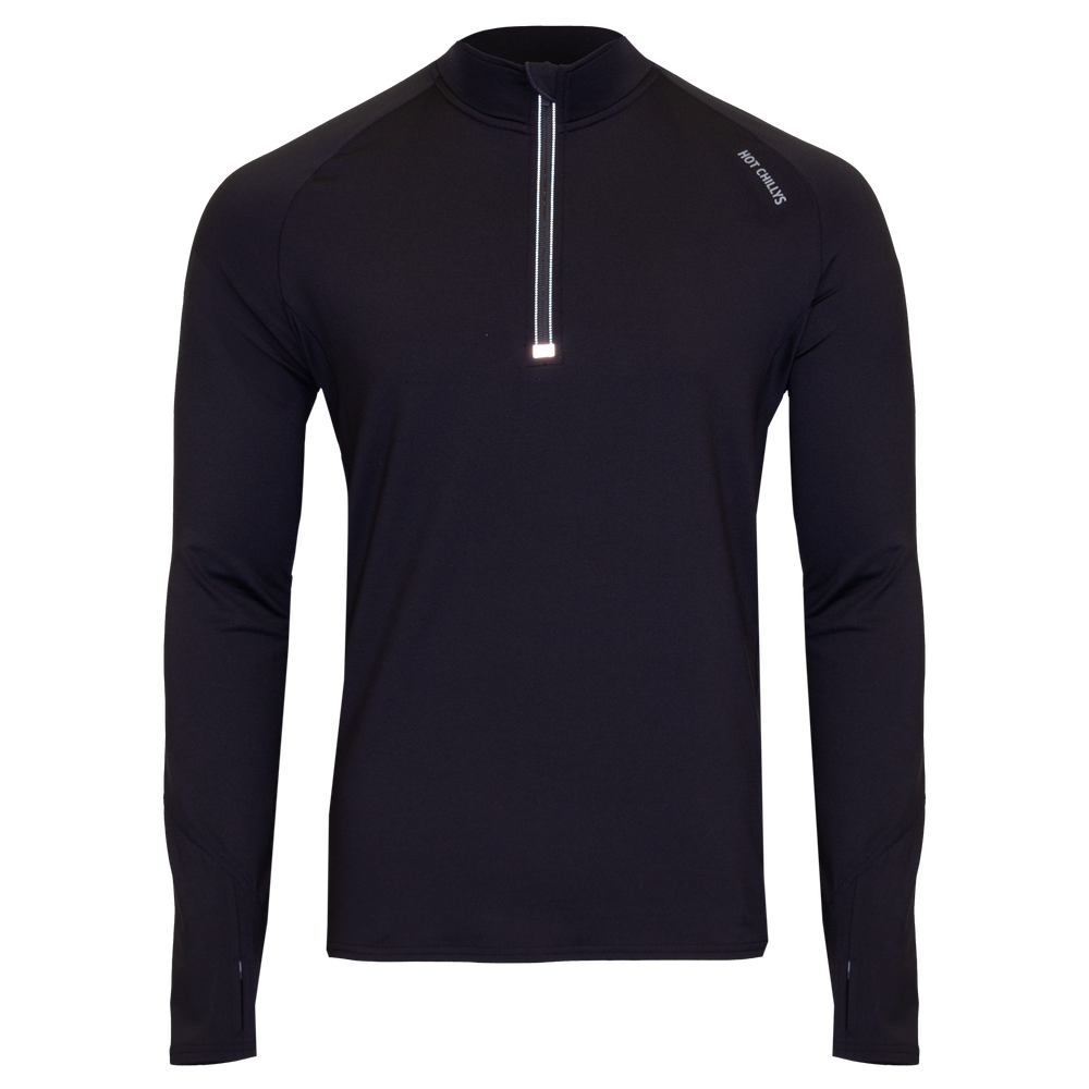 Men's Micro-Elite Chamois Zone Zip-T#color_black-black