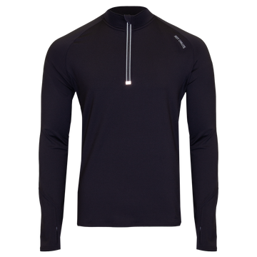 Men's Micro-Elite Chamois Zone Zip-T#color_black-black