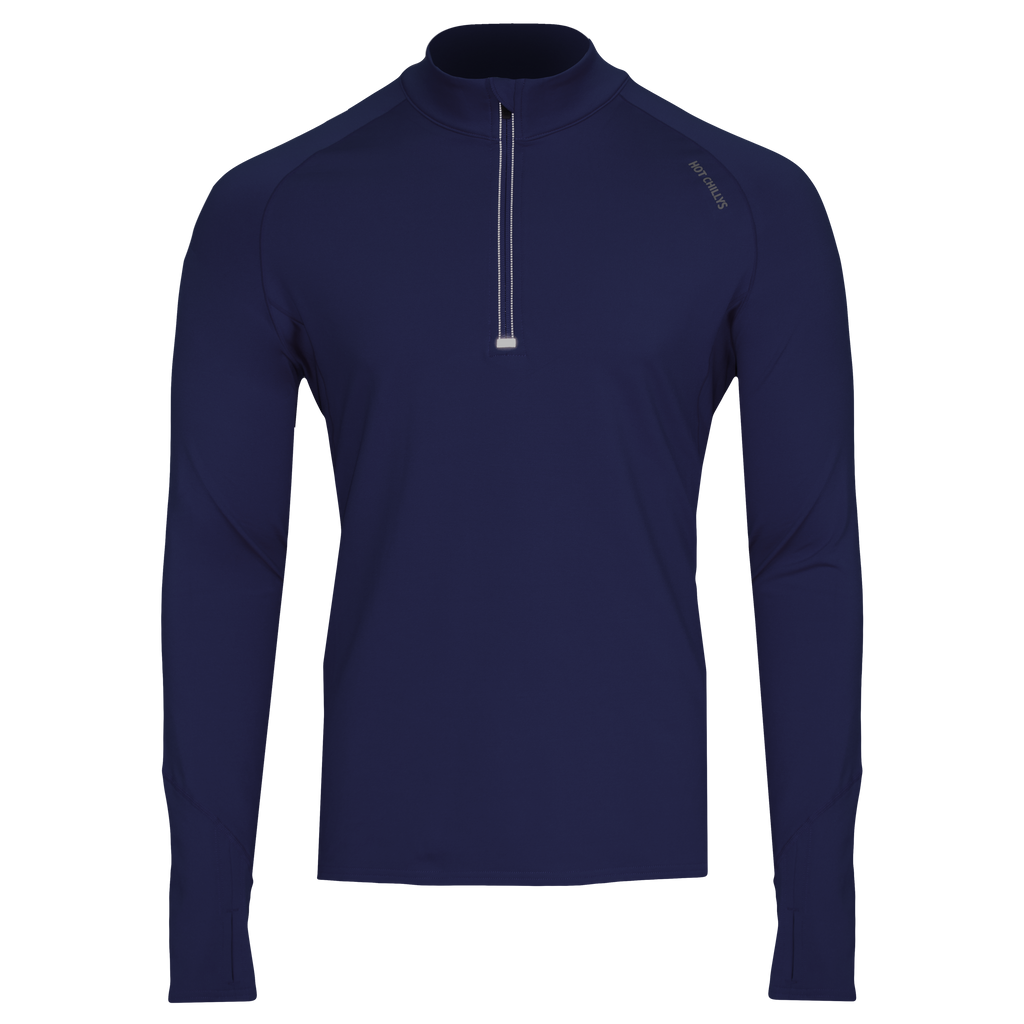 Men's Micro-Elite Chamois Zone Zip-T#color_navy-navy