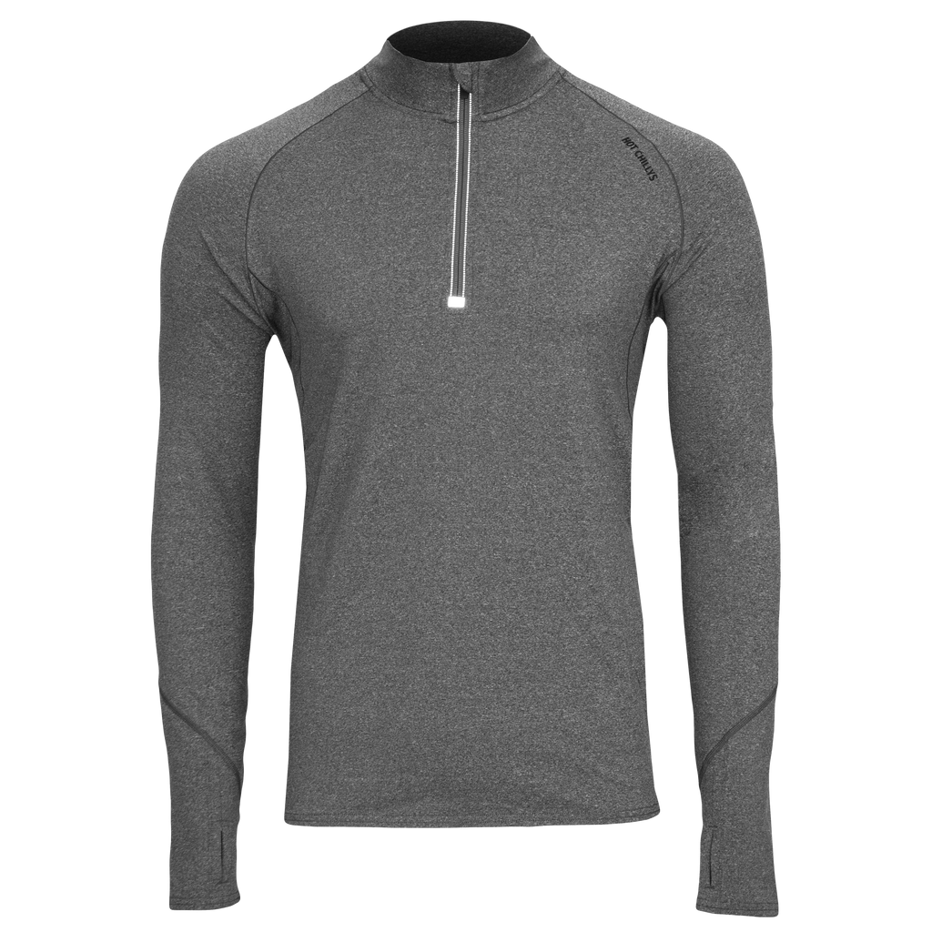 Men's Micro-Elite Chamois Zone Zip-T#color_granite-granite