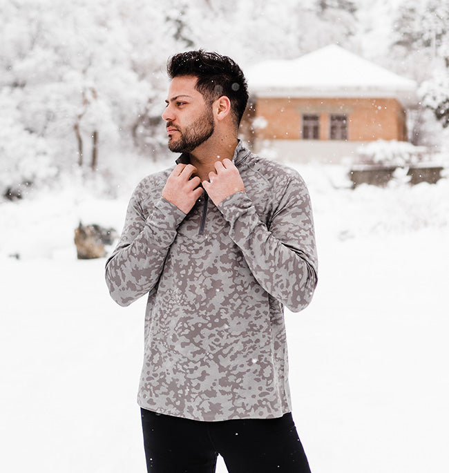 Stay Warm & Stylish: Men's Velvet Underwear Set For Winter Outdoor  Activities