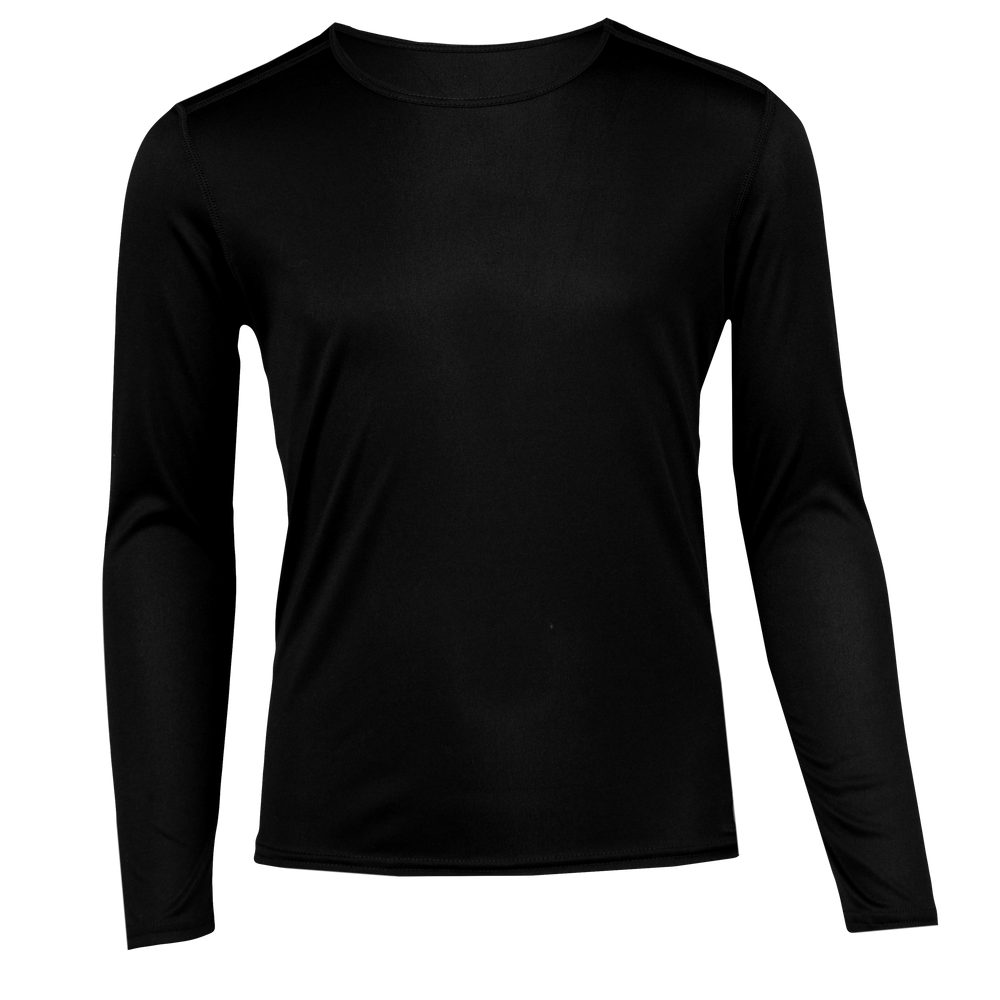 Youth Pepper Skins Crewneck - Hot Chillys#color_black