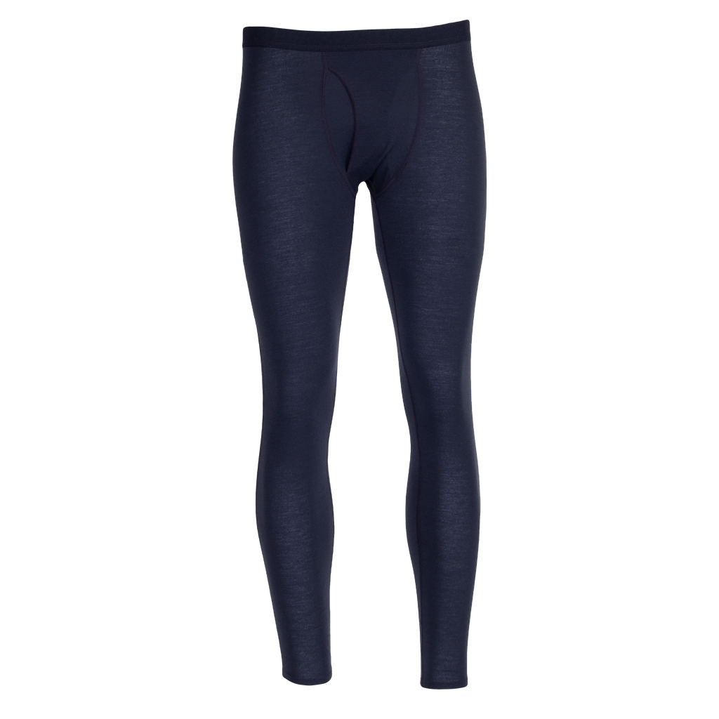 Men's Pepper Bi-Ply Bottom in Black for cold weather thermal bottoms for men to keep warm in winter