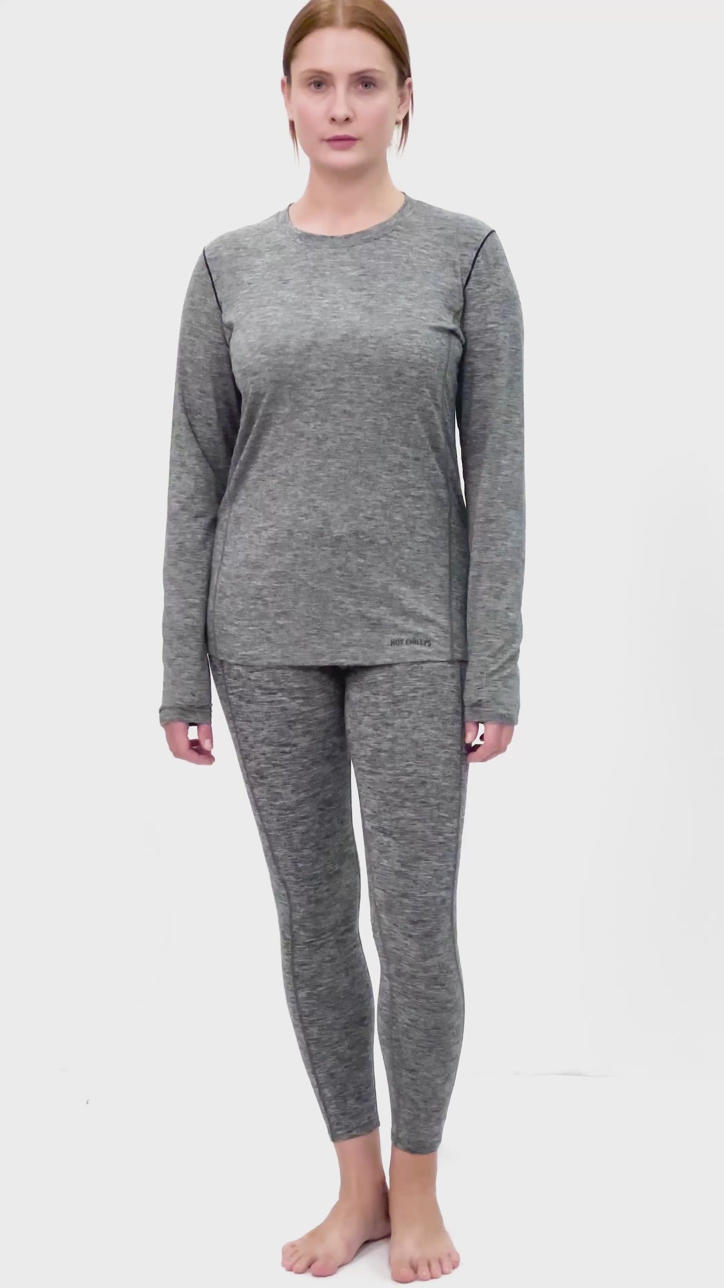 Women's Clima-Tek Crewneck - Grey Heather