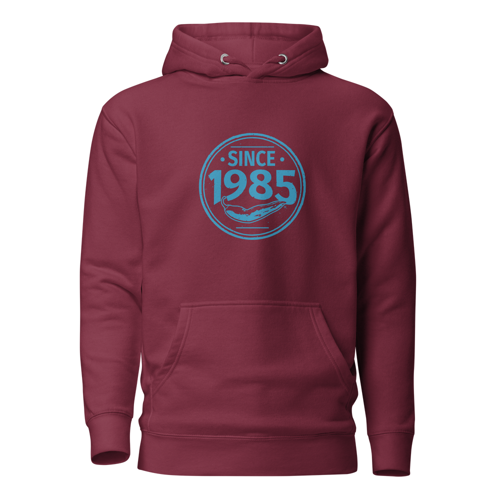 
                      
                        Hot Chillys 1985 Circle Logo Unisex Hoodie#color_maroon
                      
                    