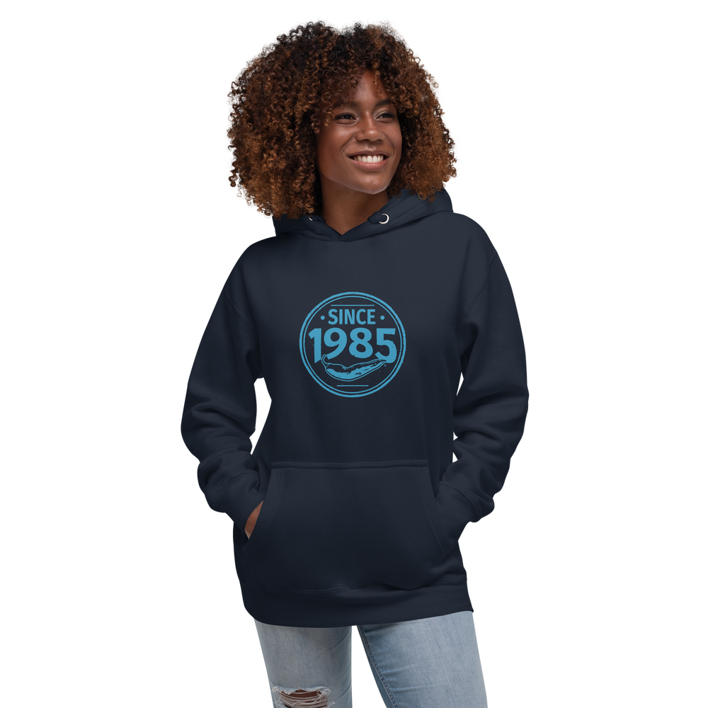 
                      
                        Hot Chillys 1985 Circle Logo Unisex Hoodie#color_navy
                      
                    