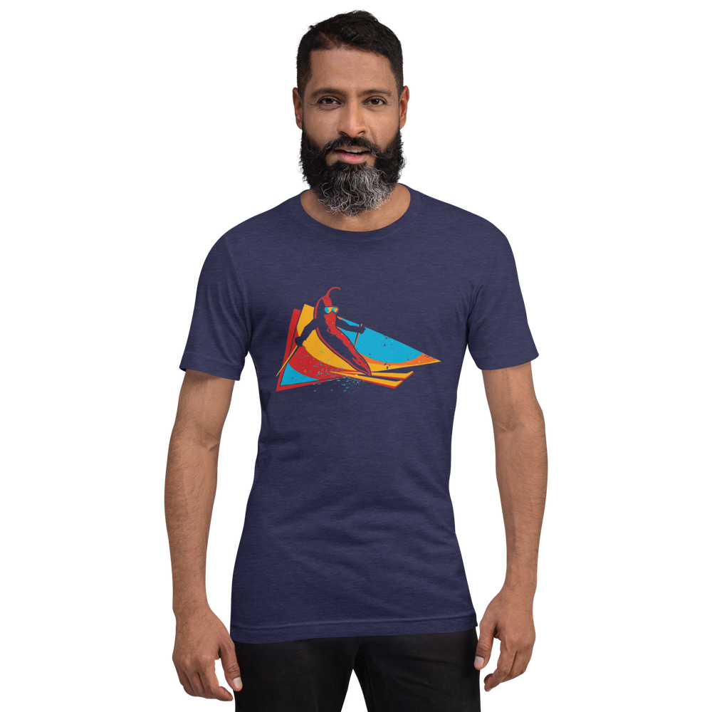 
                      
                        Hot Chillys Chilly Dude Unisex Tee#color_heather-midnight-navy
                      
                    