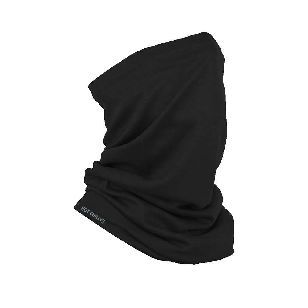 Adult Micro-Elite Chamois Neck Gaiter - Black